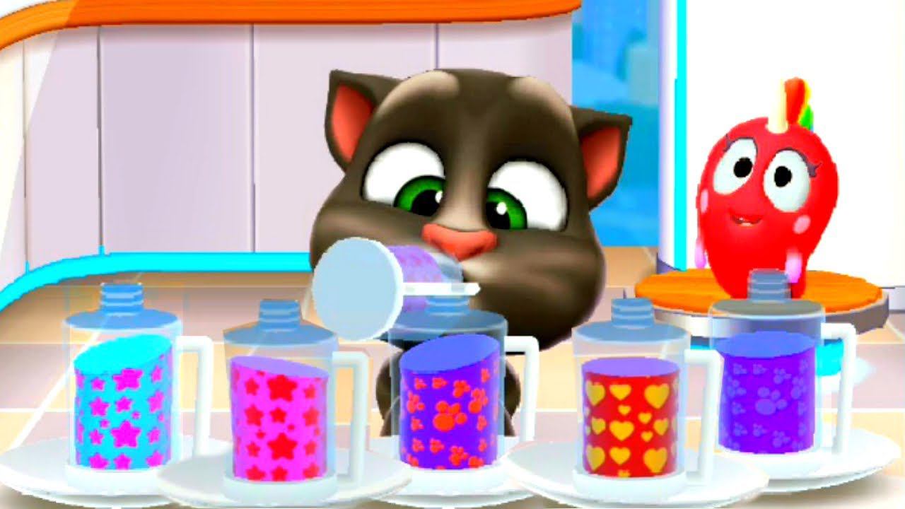 Мой Говорящий Том 2 #15 друзья Анджела Ухаживаем за питомцем #Том_2 #Том смотреть онлайн