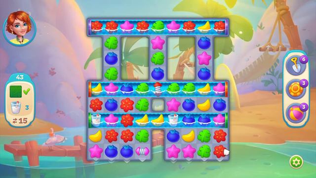 Hawaii Match-3 Mania 43 Level смотреть онлайн