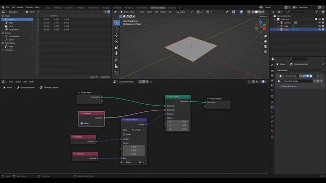 Set Position node | Geometry Nodes Blender 3D смотреть онлайн