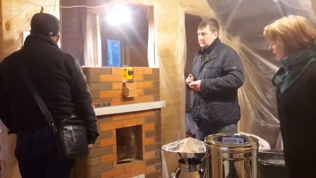 Кирпичная печь-камин №3 смотреть онлайн