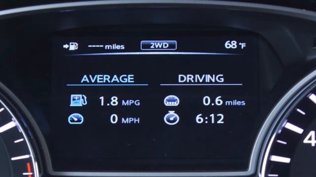 2015 NISSAN Pathfinder - Trip Computer/Twin Trip Odometer смотреть онлайн