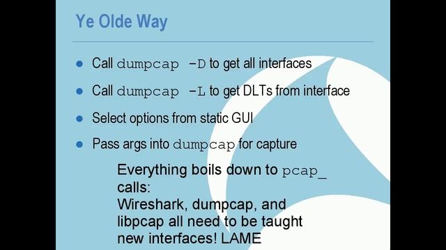 Extending Wireshark Beyond Network Interfaces смотреть онлайн