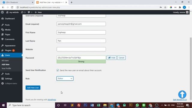 Create Website with WordPress-Part 5-Users смотреть онлайн