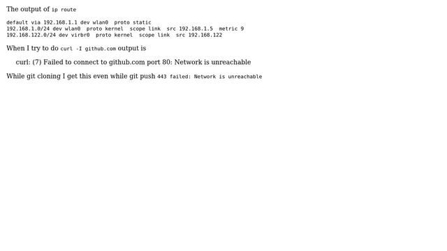 Unix & Linux: "Network is unreachable", github, bitbucket is not working (2 Solutions!!) смотреть онлайн