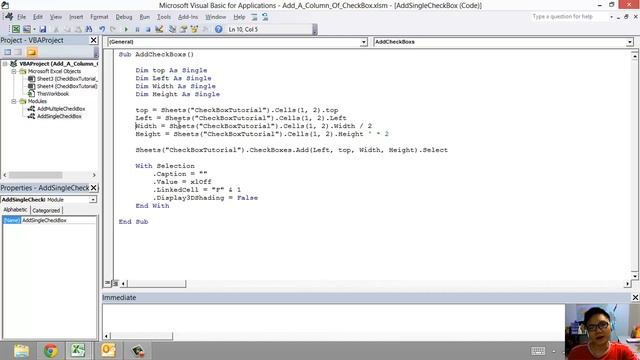 Epd14 Malaysian Favourite Excel Tip: Create Single CheckBox By Macro смотреть онлайн