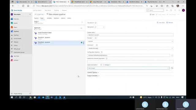 How to deploy infrastructure using terraform in Azure DevOps смотреть онлайн