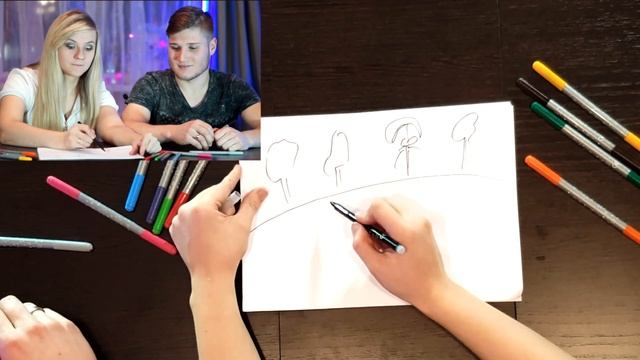 Challenge - Нарисуй песню / Даня и Аня смотреть онлайн
