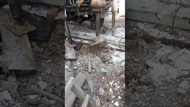 Установка 11 метрового столба лэп смотреть онлайн