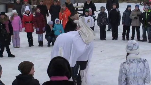 Рождество в деревне Знаменское киржачский район владимирская область7 января 2014года с 15,00 смотреть онлайн