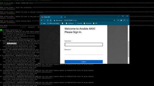 How to Install AWX and run playbooks