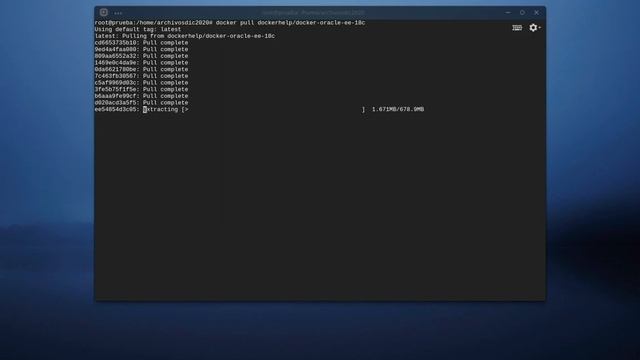 Oracle-SQL en Docker desde Google Cloud смотреть онлайн