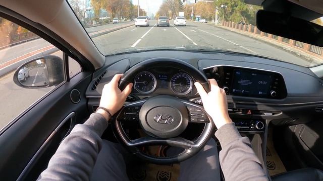 2020 Hyundai Sonata 2.0 AT | POV Test Drive #51