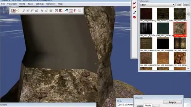 Текстурирование местности в Spacer, Уроки Spacer 2