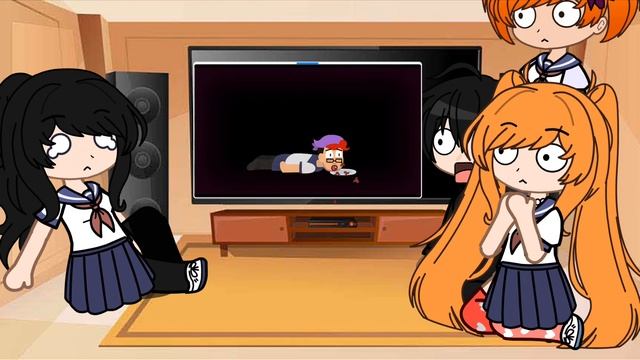 yandere simulator characters react pr.2 {credits to Markiplier} (read description) смотреть онлайн