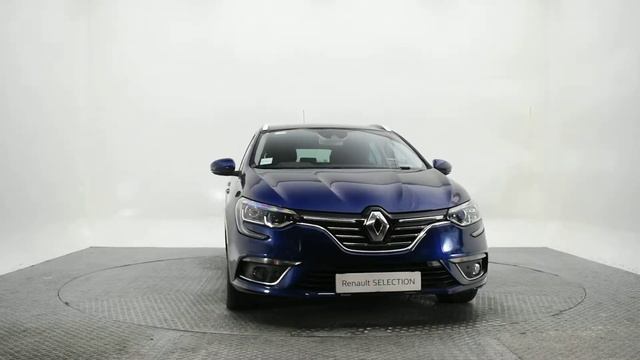 2017 Renault Megane Sport Tourer - Dynamique S Nav Cosmos Blue смотреть онлайн