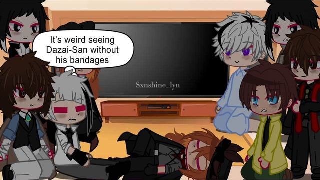 Bsd reacts to beast AU || Gacha || reaction video || lazy thumbnail смотреть онлайн