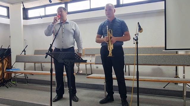 Стих "Счастье" и музыкальная композиция " В час когда труба Господня". смотреть онлайн