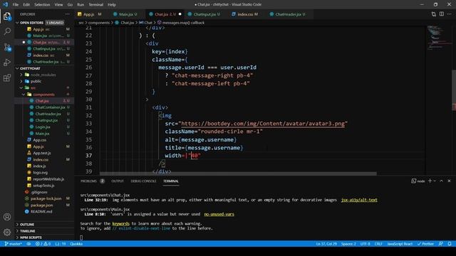 Message Component | Final Part | Basic Chat Application Using ReactJS & Socket.io | Part 14 смотреть онлайн