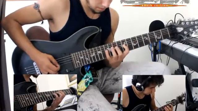 Attack On Titan - Shingeki No Kyojin (Guren no Yumiya) COVER смотреть онлайн