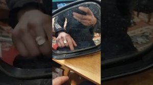 Как снять стекляшку зеркала Крайслер Вояджер, Додж Караван