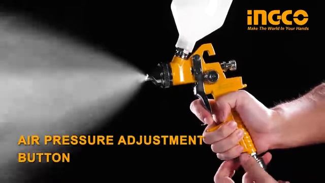 Ingco Hvlp Spray Gun Nozzle 1.4Mm 0.6L Tank ASG1061 смотреть онлайн