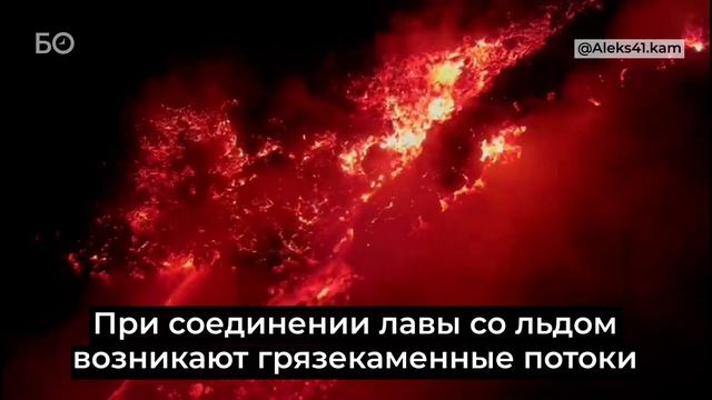 Извержение вулкана на Камчатке засняли на видео смотреть онлайн