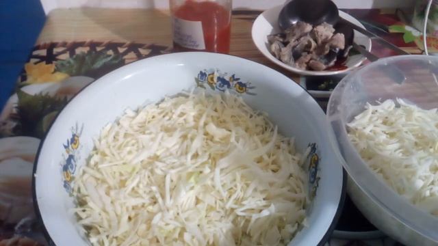 Борщ со скумбрией. 18+