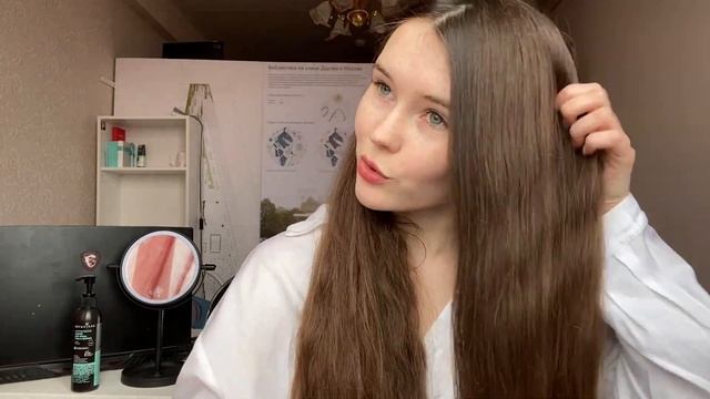 Как отрастить длинные волосы! Уход за длинными волосами. Расчесывание волос после мытья головы. смотреть онлайн