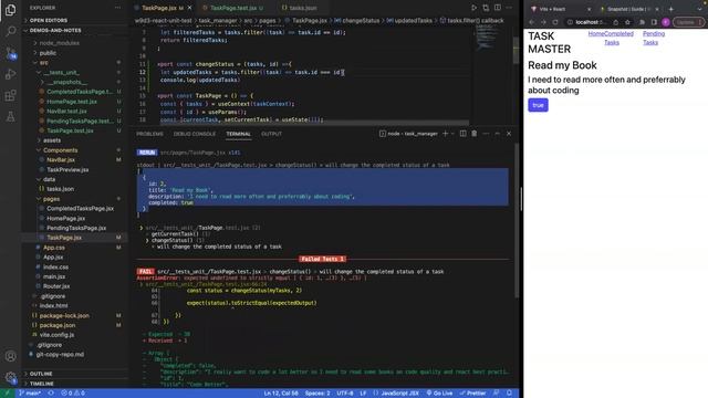 W9D3: Testing with React + Vitest (2 of 3) смотреть онлайн