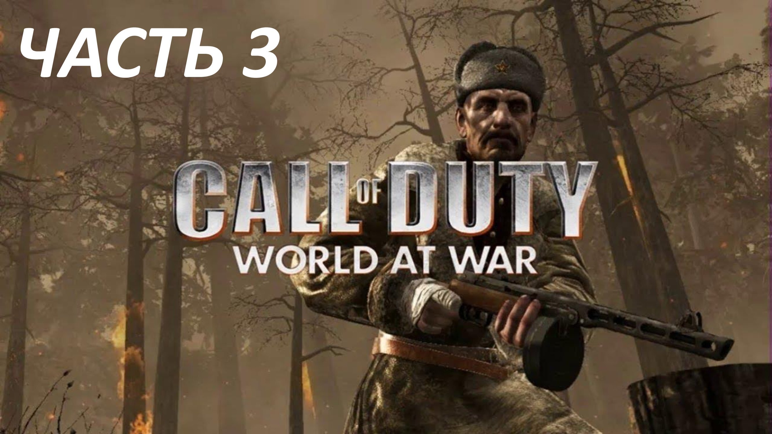 CALL OF DUTY WORLD AT WAR ЧАСТЬ 3 ЖЁСТКАЯ ПОСАДКА