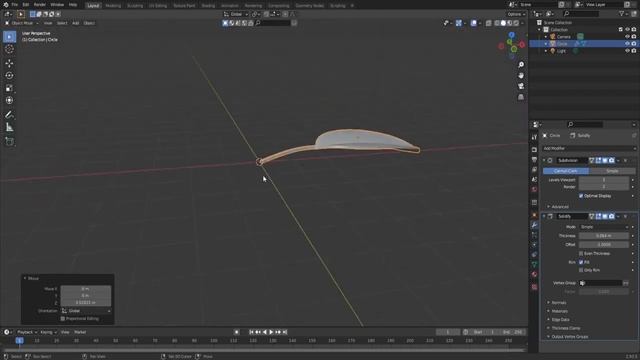 ОЧЕНЬ БЫСТРОЕ СОЗДАНИЕ 3D листка в Blender 2 93 5 VERY FAST CREATION OF A 3D leaf in Blender 2.93.5 смотреть онлайн