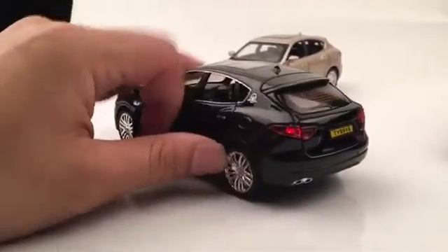 Автомобиль игрушечный Maserati SUV из металлического сплава, смотреть онлайн