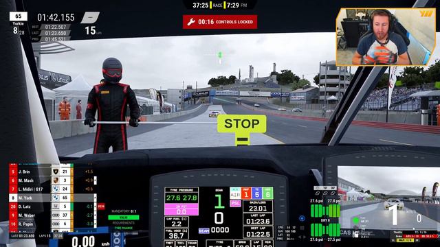 [Live] AOR ACC GT3 | Season X | Round 6 - Laguna Seca смотреть онлайн