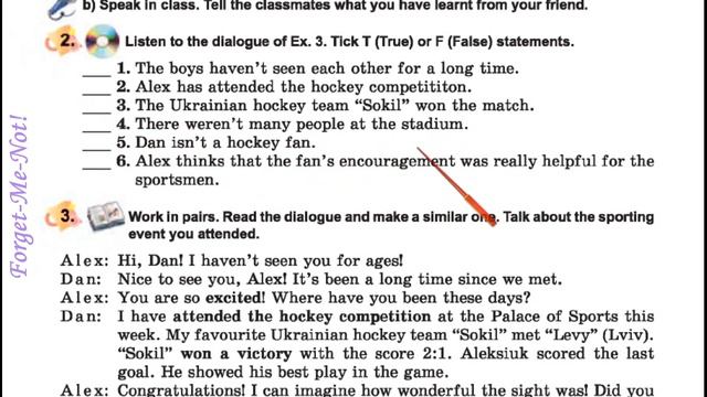 Несвіт 7 Тема 5 Sport Lessons 7-8 с.114-115✔Відеоурок смотреть онлайн