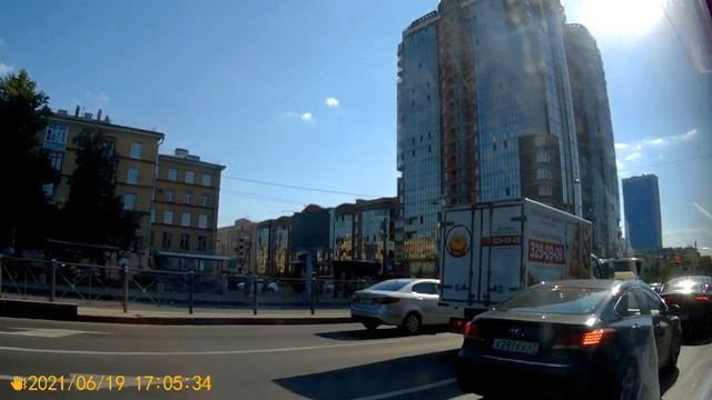 Санкт-Петербург.Поездка на троллейбусе №35 Платформа Сортировочная - проспект Героев смотреть онлайн
