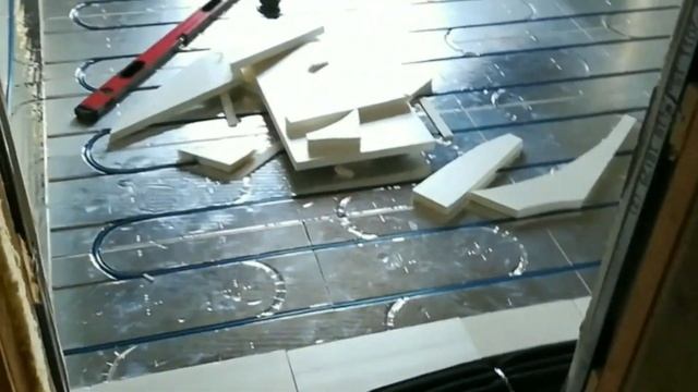 № 17. Теплый пол. Фольгированная система. Обзор монтажа. смотреть онлайн