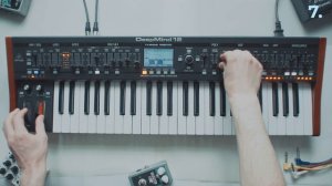 Behringer Deepmind 12 | Analog Synth Demo | No Talking | Free Patches