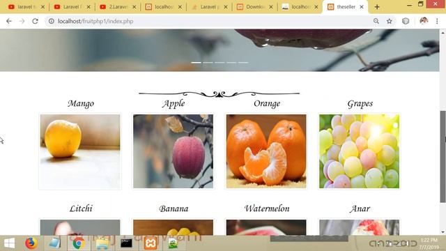 Online Fruit Shop Project | PHP Mysql Bootstrap | By Pankaj Panjwani смотреть онлайн
