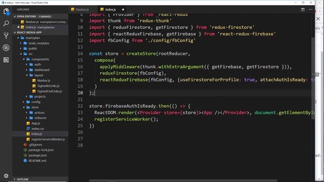 React, Redux & Firebase App Tutorial #29 - User Profile Data смотреть онлайн