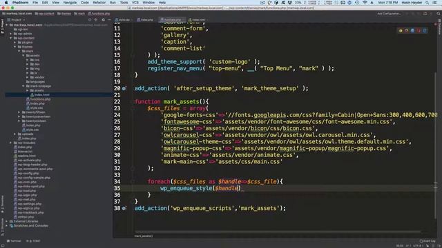 Assets Management Enquiring CSS files in the theme Bangla tutorial 2.3 смотреть онлайн