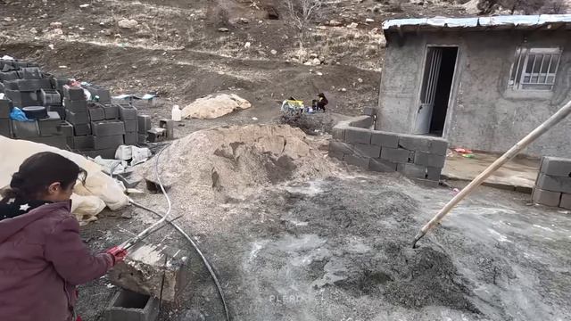 Single Mother And Her Kids Conquer Cold To Upgrade Farmstead