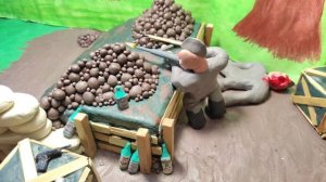 World War 2 in clay. Soviet Union vs NAZI.  #2