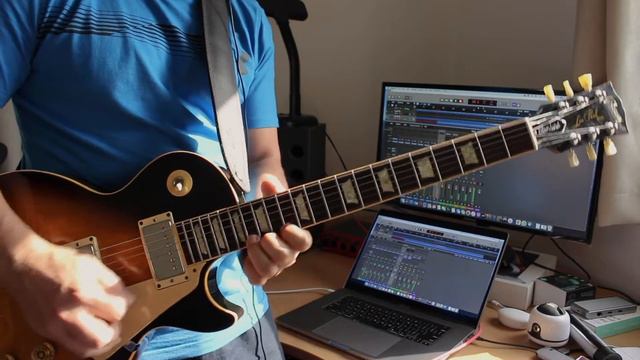 Improvised Shred Solo On My Les Paul Standard With Bareknuckle Rebel Yell Pickups