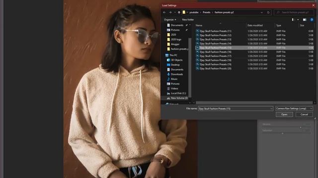 Photoshop 10 Free CameraRaw Fashion Preset Part II смотреть онлайн