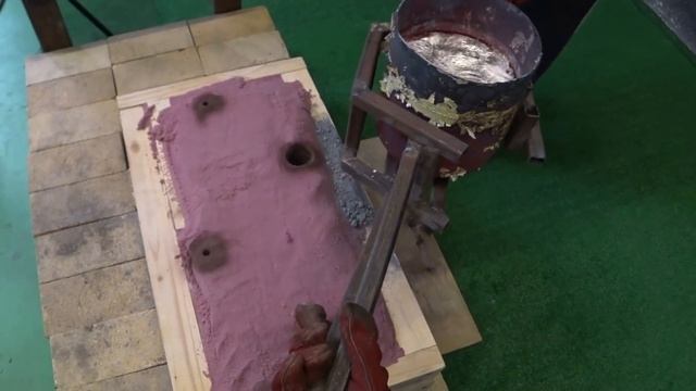 ОТЛИВАЮ АНИМЕШНОЕ КОПЬЕ ЧАСТИФОЛ из АЛЮМИНИЯ.. ЧТО ПОЛУЧИЛОСЬ ? смотреть онлайн