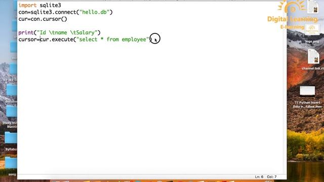 78 Python View And Update Data From Database | Online Training Download app from below link смотреть онлайн