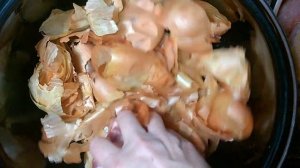 Брюшина в луковой шелухе,бесподобный рецепт.