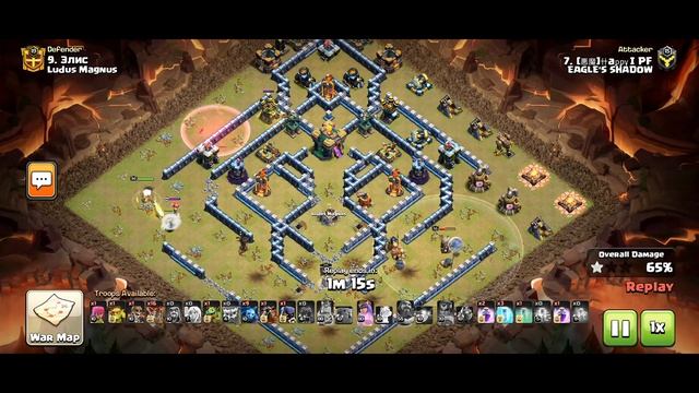 Th13 Skelly Donut | Th13 LaLo & More | Clash of Clans Coc | Eagle's Shadow vs Ludus Magnus Mlcw Hit смотреть онлайн