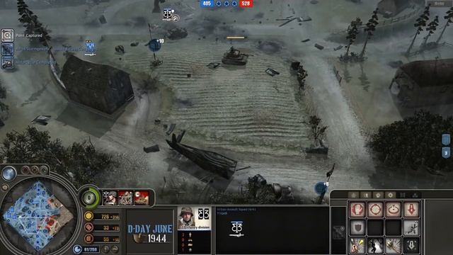 CoH Blitzkrieg Mod PvP _ 2 Christmas Battles смотреть онлайн