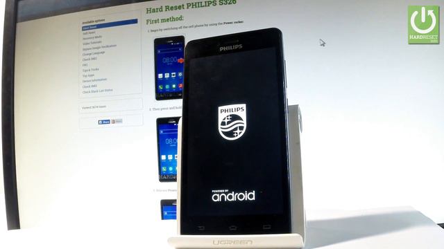 PHILIPS S326 Hard Reset / Bypass Screen Lock / Factory Restore смотреть онлайн